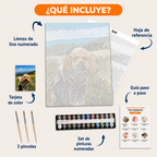 Kit de Pintura Numerada Personalizada