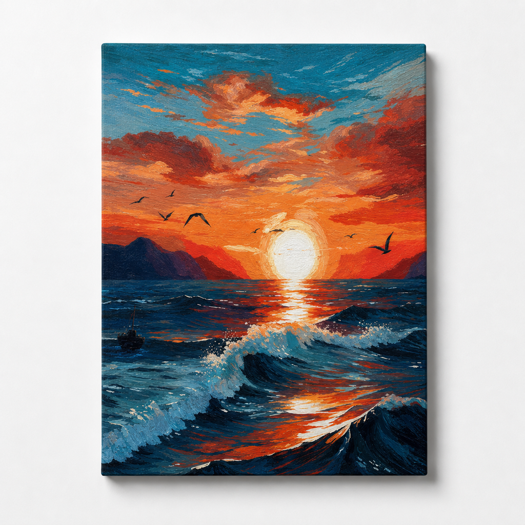 Atardecer en Cinque Terre